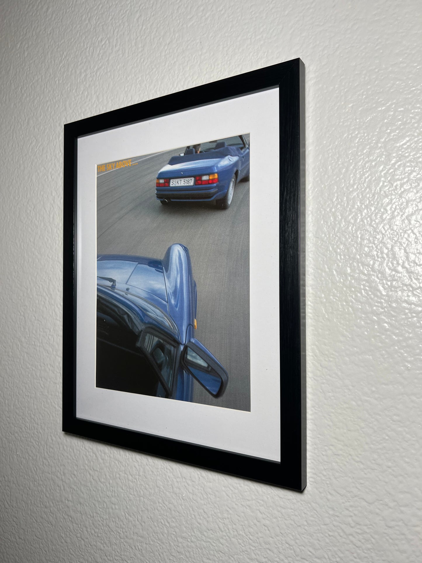 ~ Blue Porsche (Right) - 1991 - Edition #008
