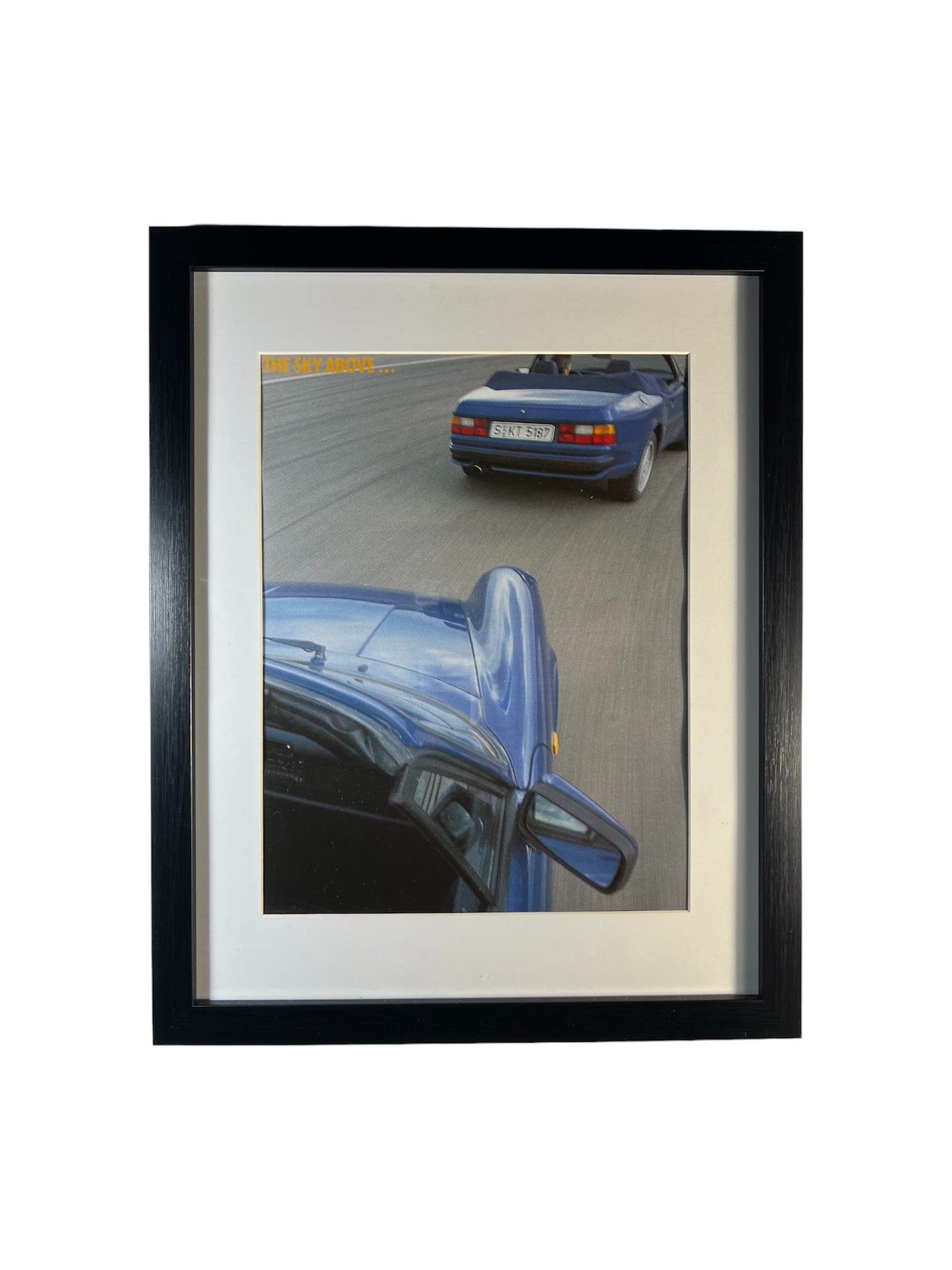 ~ Blue Porsche (Right) - 1991 - Edition #008