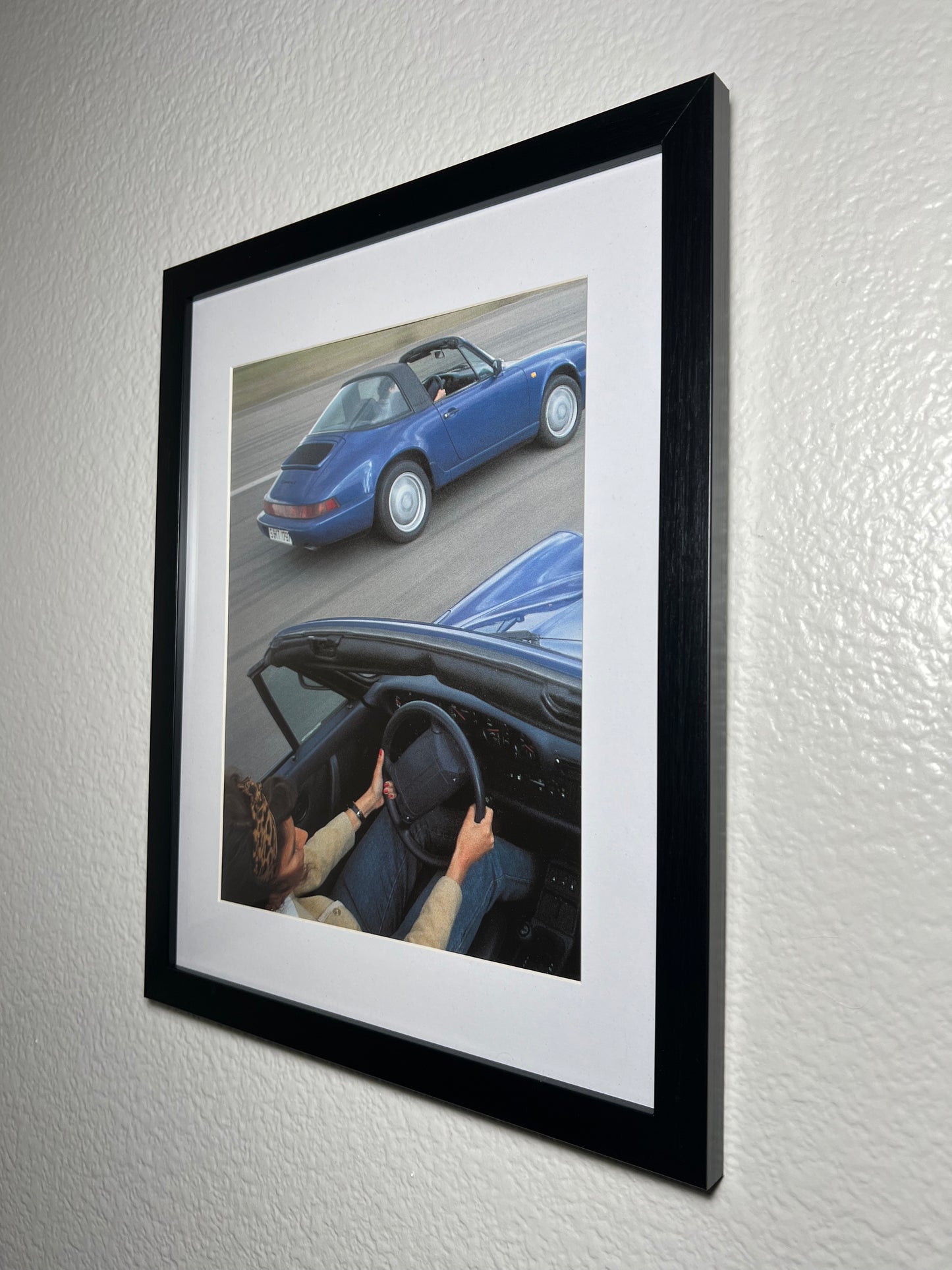 Blue Porsche (Left) - 1991 - Edition #009