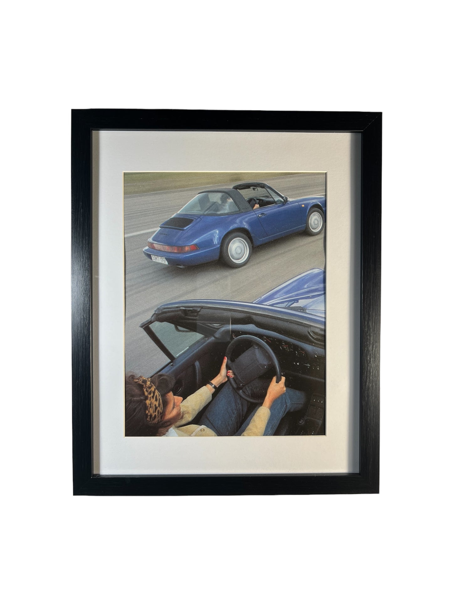 Blue Porsche (Left) - 1991 - Edition #009